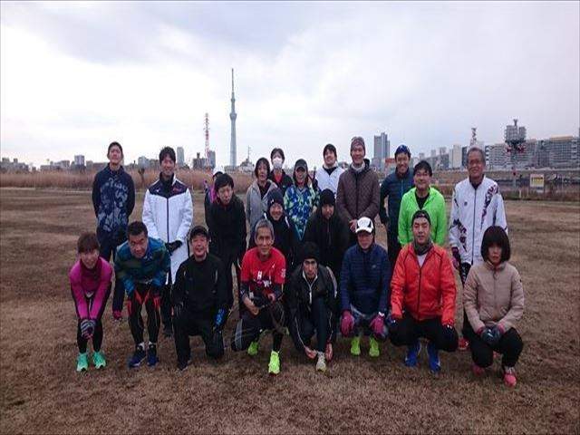 2018年2月4日 第2回葛飾区荒川河川敷堀切橋マラソン