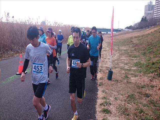 2018年2月11日 第4回東大島荒川河川敷マラソン