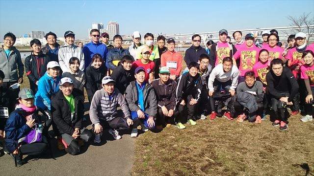 2018年3月3日 第3回荒川河川敷堀切橋マラソン
