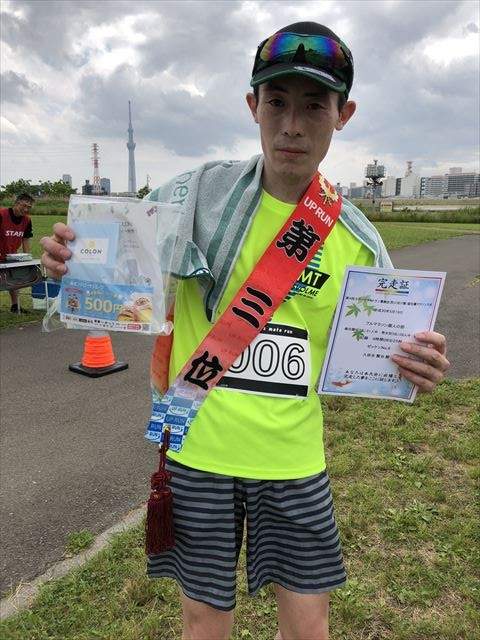2018年5月19日　第4回スポーツメイトラン葛飾区荒川河川敷堀切橋マラソン大会
