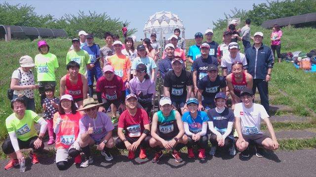 2018年4月29日　第7回スポーツメイトラン江戸川区東大島荒川河川敷マラソン大会