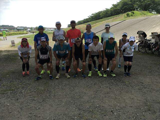 2018年7月21日 第7回スポーツメイトラン北区赤羽荒川マラソン大会　記念写真
