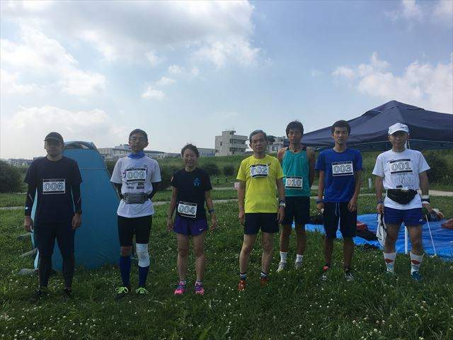 2018年7月15日　第7回スポーツメイトラン川崎多摩川河川敷マラソン大会