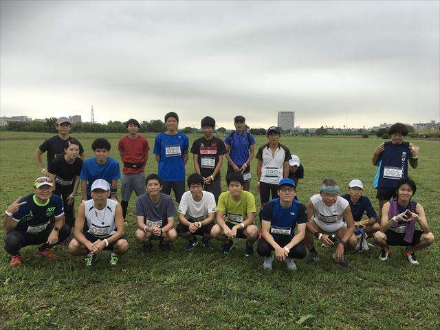 2018年9月22日　第8回スポーツメイトラン川崎多摩川河川敷マラソン大会