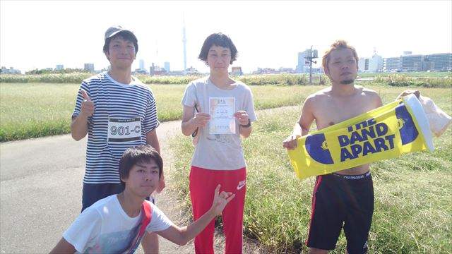 2018年10月7日　第8回スポーツメイトラン葛飾区荒川河川敷堀切橋マラソン大会