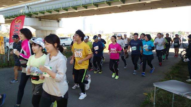 2018年11月3日　第11回スポーツメイトラン北区赤羽荒川マラソン大会