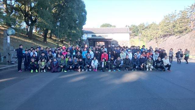 2018年12月15日　第36回スポーツメイトラン皇居マラソン