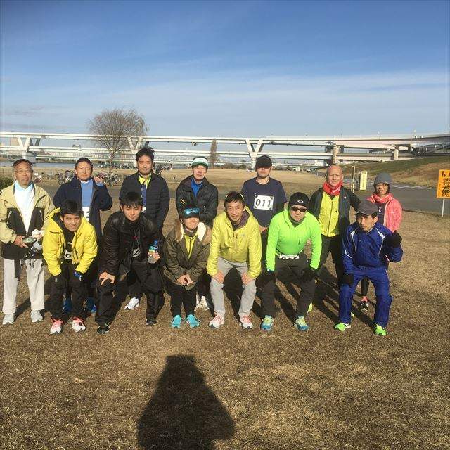 2019年1月6日　第11回スポーツメイトラン葛飾区荒川河川敷堀切橋マラソン大会