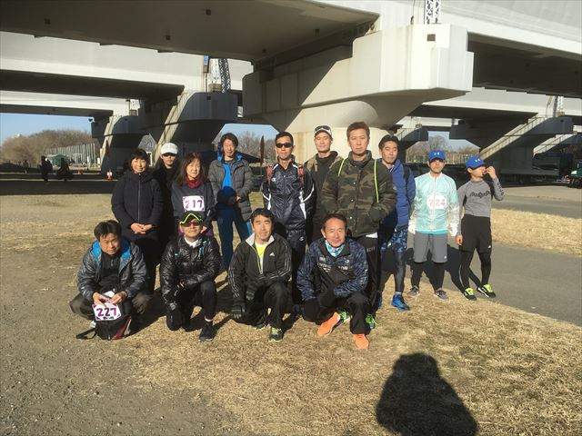 2019年1月14日　第13回スポーツメイトラン北区赤羽荒川マラソン大会