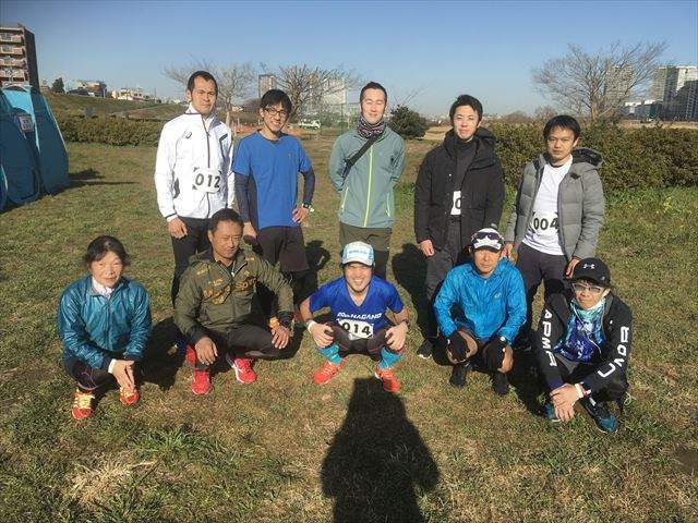 2019年2月2日　第12回スポーツメイトラン川崎多摩川河川敷マラソン大会