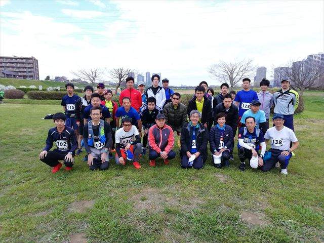 2019年3月21日　第13回スポーツメイトラン川崎多摩川河川敷マラソン大会