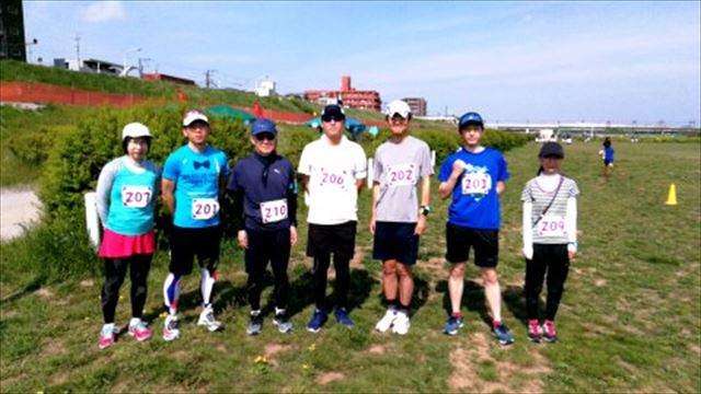 2019年4月21日　第2回スポーツメイトラン二子新地多摩川河川敷マラソン大会
