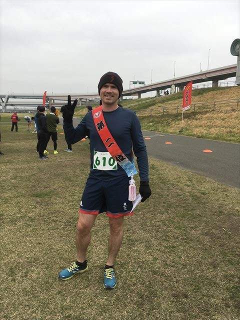 2019年3月30日　第13回スポーツメイトラン葛飾区荒川河川敷堀切橋マラソン大会