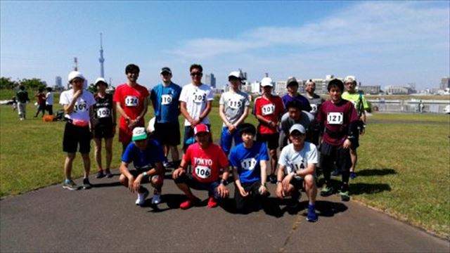 2019年5月26日　第15回スポーツメイトラン葛飾区荒川河川敷堀切橋マラソン大会