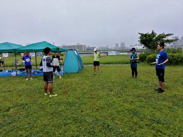 2019年6月30日　第16回スポーツメイトラン葛飾区荒川河川敷堀切橋マラソン大会