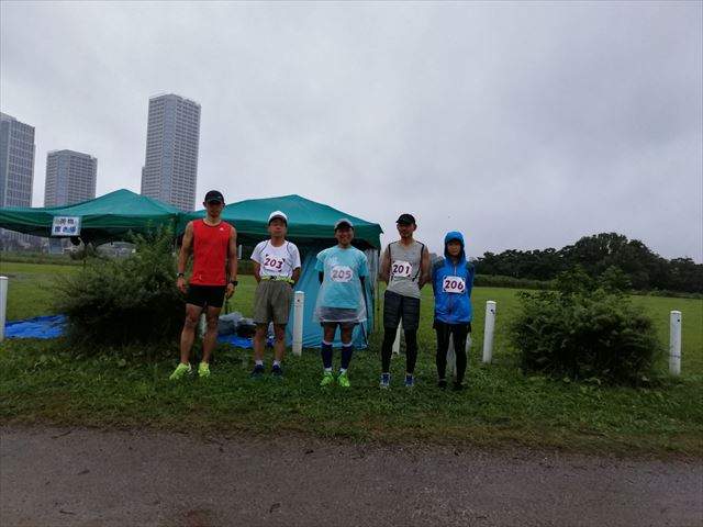 2019年7月14日　第5回スポーツメイトラン二子新地多摩川河川敷マラソン大会