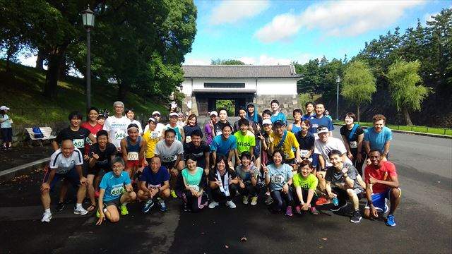 2019年7月27日　第60回スポーツメイトラン皇居マラソン
