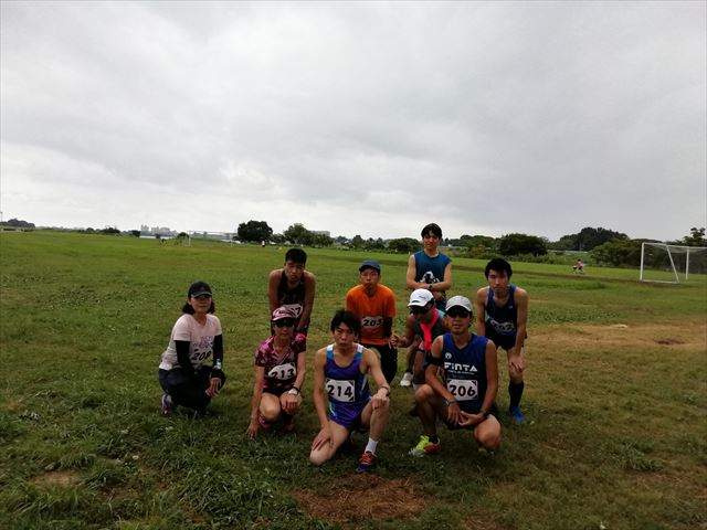 2019年8月12日　第17回スポーツメイトラン調布多摩川風の道マラソン