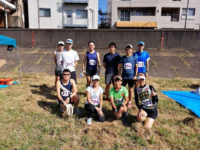 2019年9月28日　第18回スポーツメイトラン調布多摩川風の道マラソン