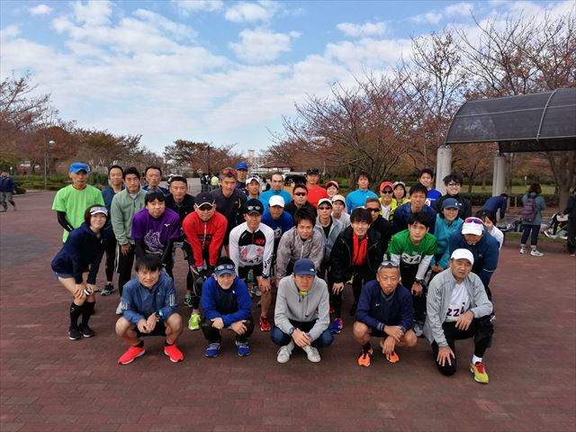 2019年11月9日　第26回スポーツメイトラン江戸川区東大島荒川河川敷マラソン大会