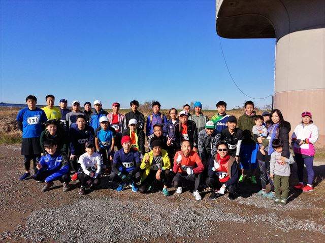 2019年12月8日　第5回スポーツメイトラン松戸江戸川河川敷マラソン大会