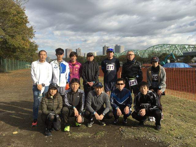 2019年12月1日　第24回スポーツメイトラン北区赤羽荒川マラソン大会