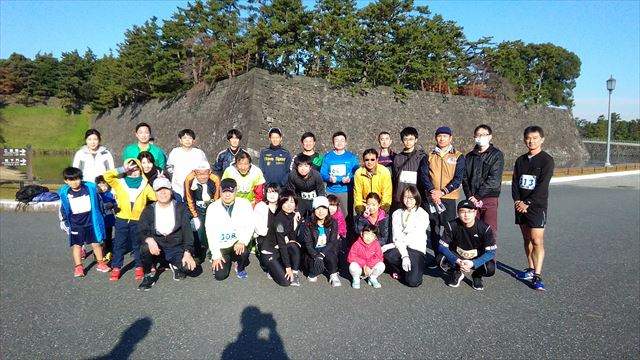 2019年12月14日　第78回スポーツメイトラン皇居マラソン