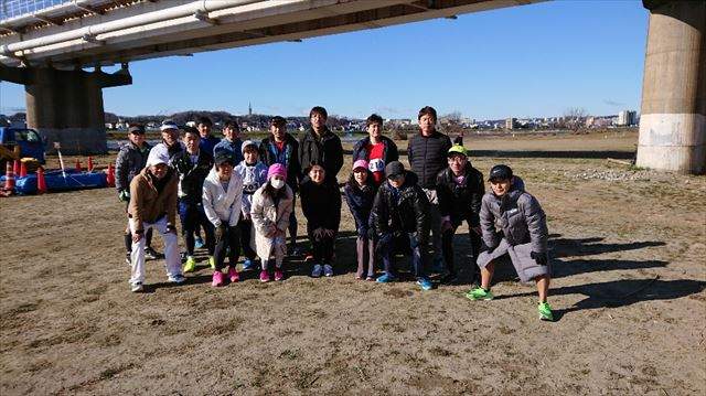 2020年2月9日　第23回スポーツメイトラン調布多摩川風の道マラソン