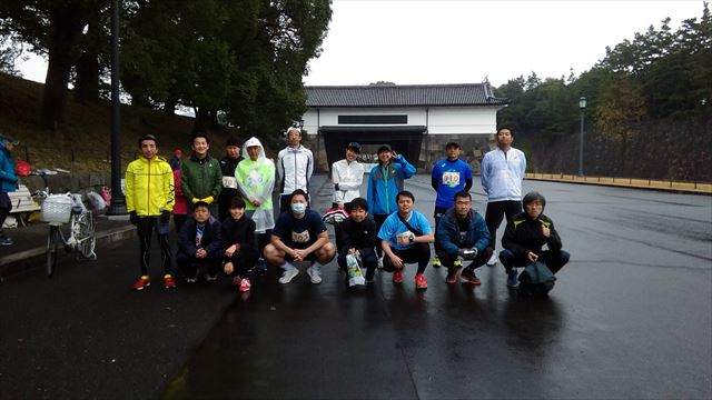 2020年2月16日　第87回スポーツメイトラン皇居マラソン
