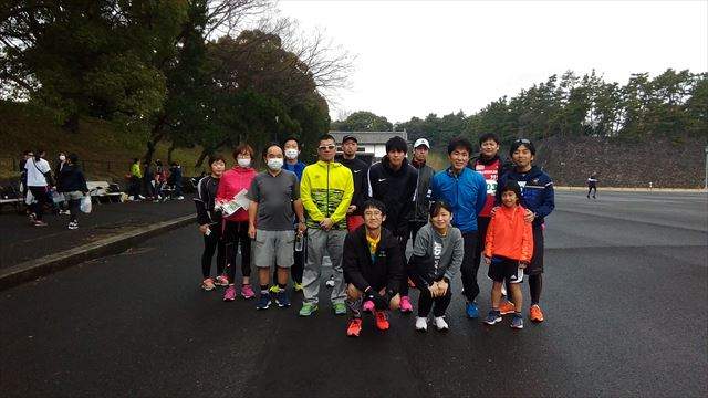 2020年2月22日　第88回スポーツメイトラン皇居マラソン