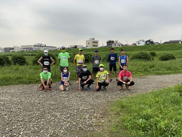 2020年7月24日　第24回スポーツメイトラン川崎多摩川河川敷マラソン大会