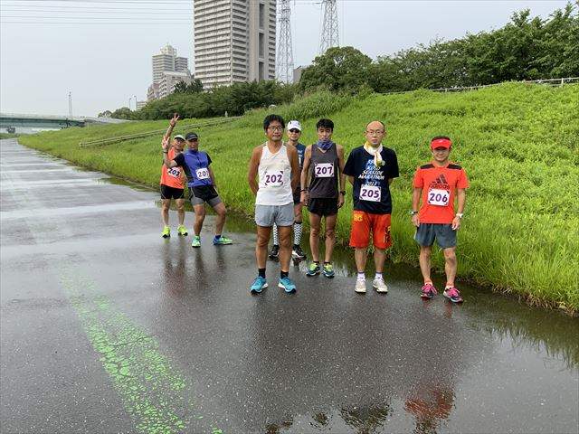 2020年7月26日　第31回スポーツメイトラン江戸川区東大島荒川河川敷マラソン大会