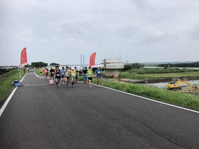 2020年7月5日　第12回スポーツメイトラン松戸江戸川河川敷マラソン大会
