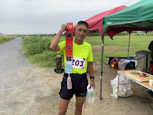 2020年9月20日　第15回スポーツメイトラン二子新地多摩川河川敷マラソン大会