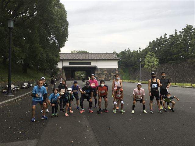 2020年10月4日　第107回スポーツメイトラン皇居マラソン