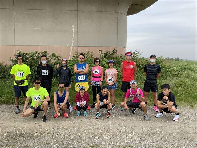 2020年10月4日　第14回スポーツメイトラン松戸江戸川河川敷マラソン大会