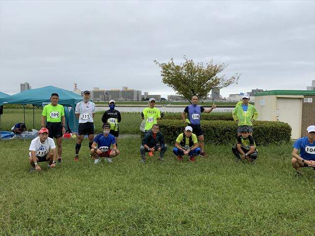 2020年10月11日　第26回スポーツメイトラン葛飾区荒川河川敷堀切橋マラソン大会