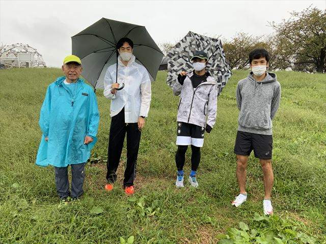 2020年10月17日　第33回スポーツメイトラン江戸川区東大島荒川河川敷マラソン大会