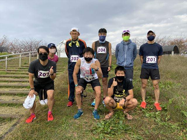 2020年11月8日　第34回スポーツメイトラン江戸川区東大島荒川河川敷マラソン大会