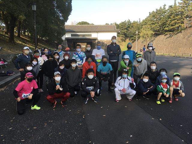 2020年12月13日　第115回スポーツメイトラン皇居マラソン