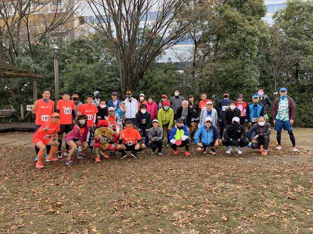 2020年12月6日　第30回スポーツメイトラン新横浜鶴見川マラソン大会
