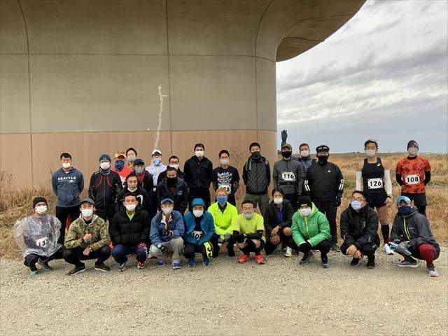 2021年1月17日　第17回スポーツメイトラン松戸江戸川河川敷マラソン大会