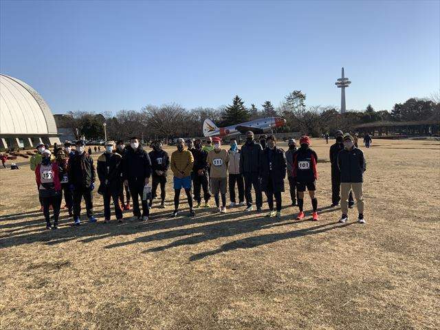2021年1月31日　第2回スポーツメイトラン所沢航空公園マラソン大会