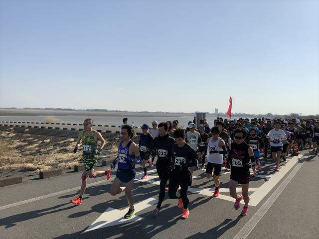 2021年2月11日　第2回スポーツメイトラン渡良瀬遊水地マラソン大会