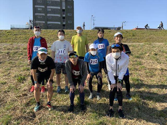 2021年2月21日　第19回スポーツメイトラン二子新地多摩川河川敷マラソン大会