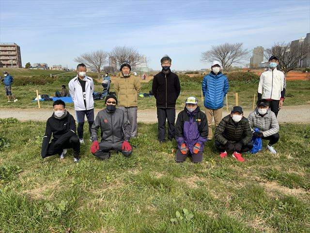 2021年2月27日　第28回スポーツメイトラン川崎多摩川河川敷マラソン大会