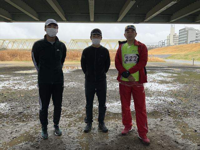 2021年3月13日　第12回スポーツメイトラン足立区北千住荒川河川敷マラソン大会