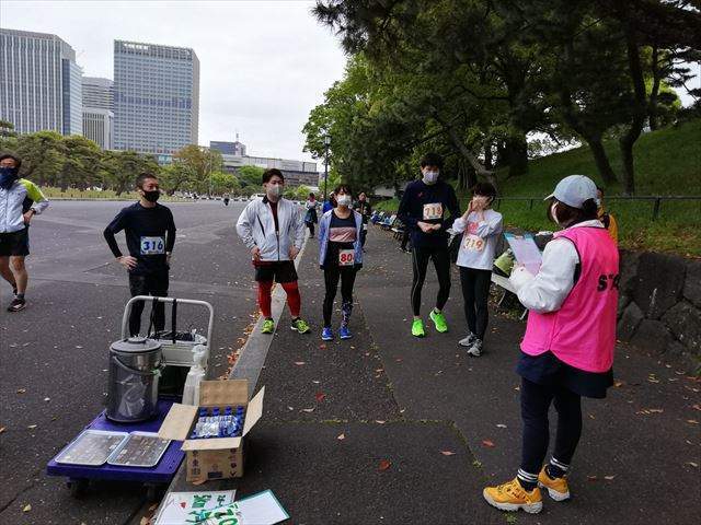 2021年4月17日　第123回スポーツメイトラン皇居マラソン