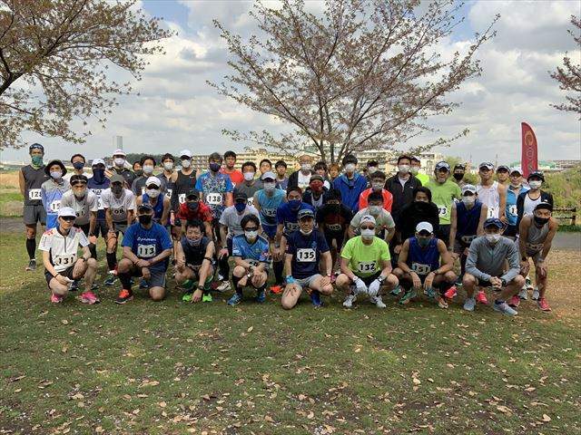 2021年4月3日　第34回スポーツメイトラン新横浜鶴見川マラソン大会