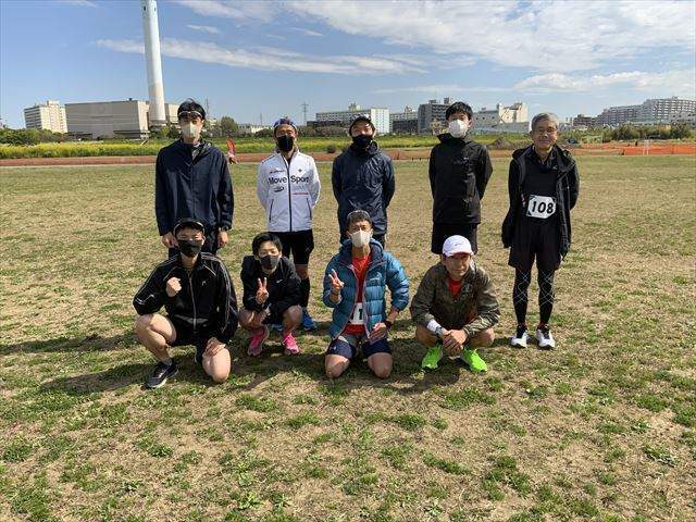 2021年4月10日　第30回スポーツメイトラン川崎多摩川河川敷マラソン大会